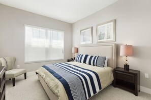 Rest in our High Quality beds, right after a long day in the parks!