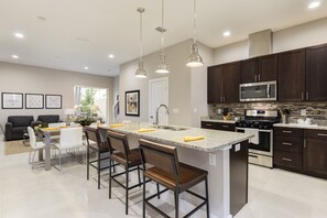 Our Kitchens are fully equipped!