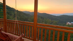 Relax and enjoy Smoky Mountain Sunsets