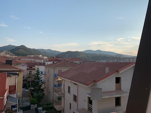 Vue depuis lâhĂ©bergement