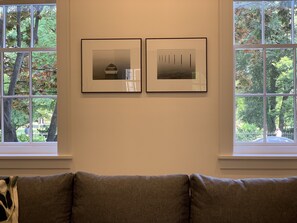 living room with a view