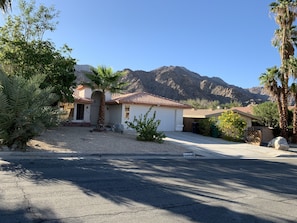 Beautiful mountain views with nearby hiking trails and bike paths.