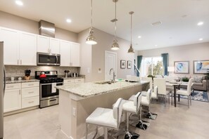 Our Kitchens are fully equipped!