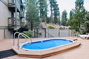 Amazing spa just steps away from the unit