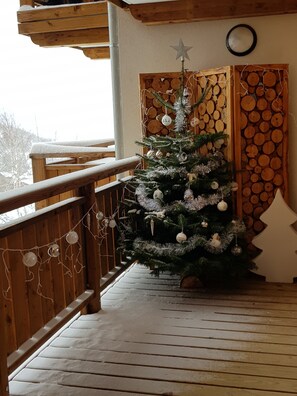 Décoration personnalisée pour les fêtes de Noël et Jour de l'An.