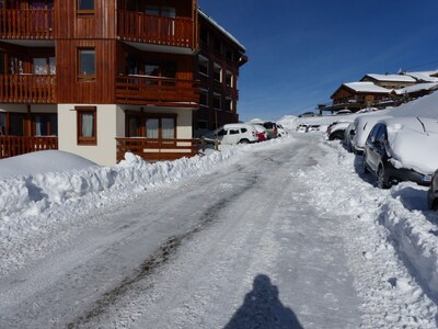 The 3 valleys - Les Menuires - Reberty 2000 - 4/5 pers -Skis on the feet