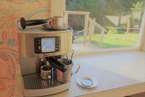 Kaffe och/eller kaffebryggare