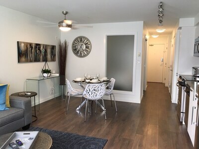 Modern Downtown Condo with Large Sunny Patio