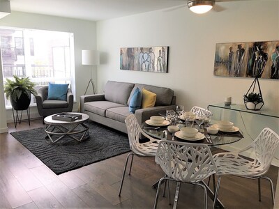 Modern Downtown Condo with Large Sunny Patio