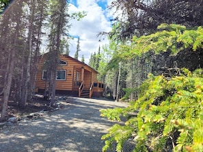Moose Cabin summer exterior