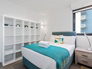 Second bedroom with double bed