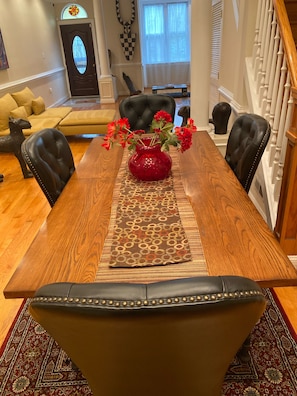 Dinning room table.