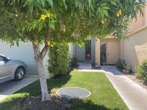 Outside entry to condo.