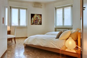 Drift to sleep in a comfortable bed after a wonderful day outside.