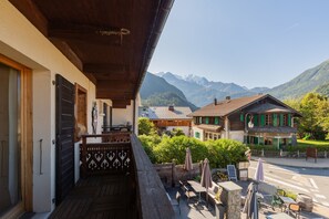Large and sunny balcony bedroom side