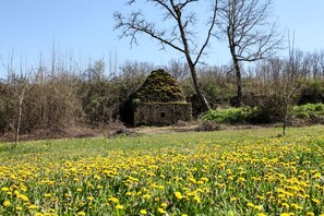 La Borie à côté du Gîte est une cabane en pierre sèche servant d'abri au 18ème 