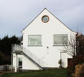 Outside of the house