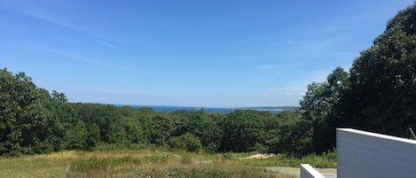 View from first floor porch to Vineyard Sound