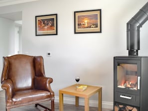 Wood burne in the dining room | Smithfield House, Tarbolton, near Ayr