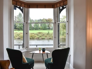 Living room with riverside views | Riverview, Kendal