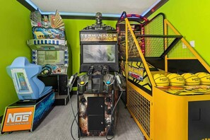 Game Room on Second Floor