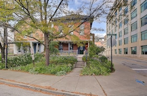 View of property- Zach’s place is on the right. 