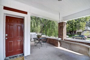 Spacious front Porch