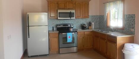 stainless steel kitchen