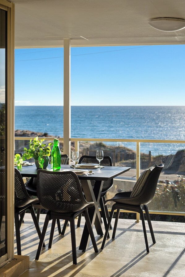 What a beautiful view from the balcony!