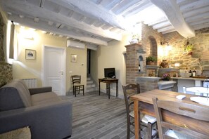 Kitchen, Living Room