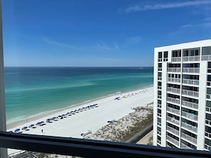 Shoreline Towers 1114 balcony views