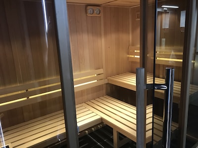 Sauna Vision spacieux pour 5 personnes
