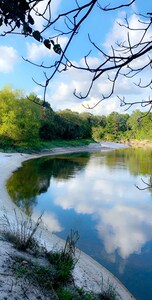 One of 2 sandbars on property