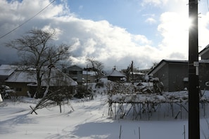 Vue sur la rue