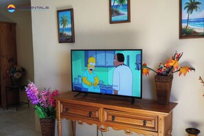 Living room with Smart-Tv