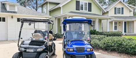 Two Golf Carts