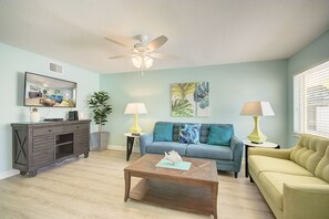 Roomy family room