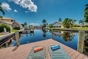 Direct gulf access vacation rental in Cape Coral, Florida