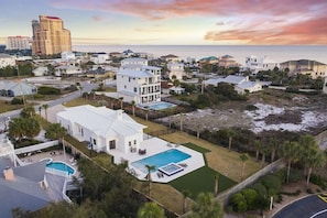 Bourbon Breeze - Beach View Vacation Rental House with Private Pool in Gulf Pines Miramar Beach, FL - Five Star Properties Destin/30A