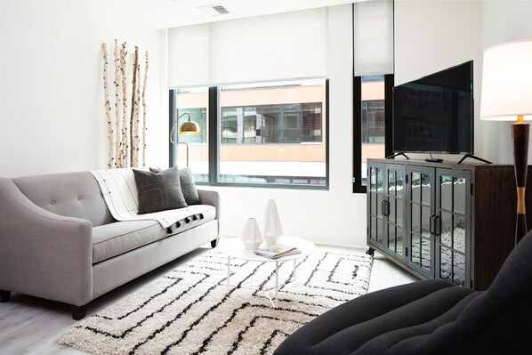 Spacious luxury studio.