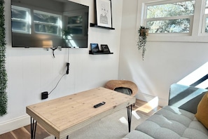 Lounge and relax in the TV room