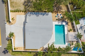 Aerial View of SailAway and Its Large Pool