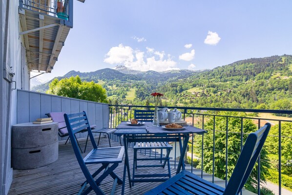 View from the balcony