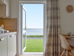 Delightful view from the kitchen area | Rockworks Chalets No. 5 - Rockworks Chalets, Holm, near Kirkwall