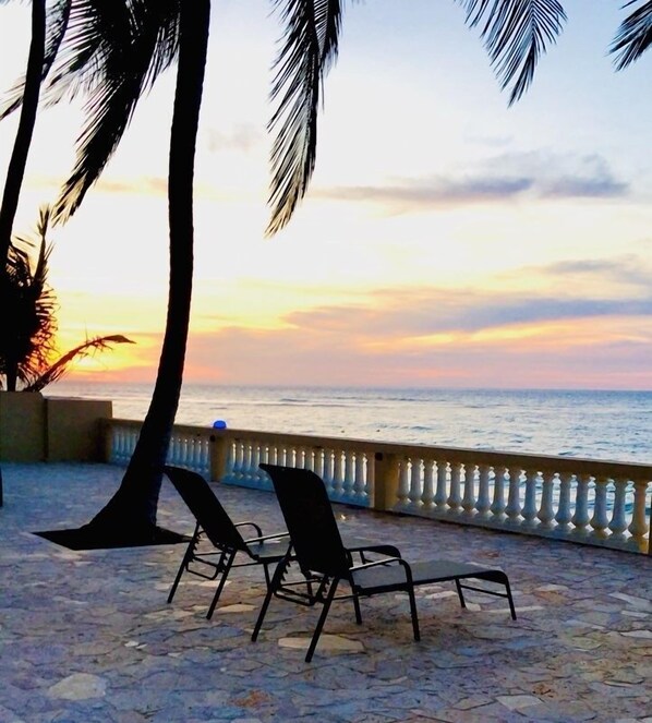 Spectacular sunsets each night on the secluded beach. It’s truly therapeutic!