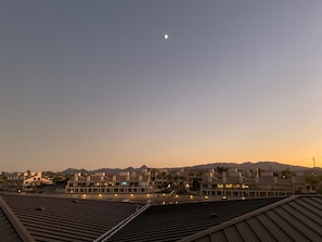View of the moon.