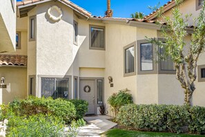 View of front door