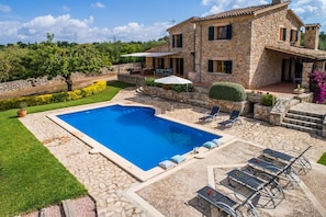 Ländliche Finca Steinhaus mit Pool Mallorca 