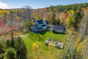 View of home and property.