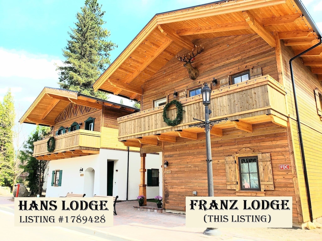 Franz Lodge Downtown Sleeps 15 Groups Welcome Hot Tub Pets Downtown Leavenworth